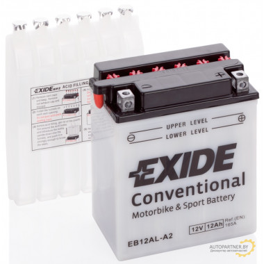 Аккумулятор EXIDE 12 V 12 AH 165 A ETN 0 B0 / EB12ALA2