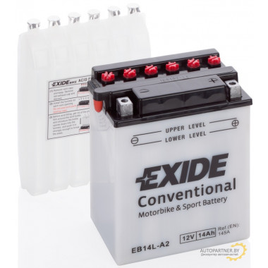 Аккумулятор EXIDE 12 V 14 AH 145 A ETN 0 B0 / EB14LA2
