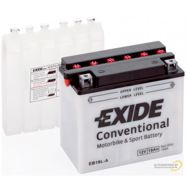 Аккумулятор EXIDE 12 V 18 AH 190 A ETN 0 B0 / EB18LA