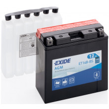 Аккумулятор EXIDE AGM 12 V 12 AH 190 A ETN 1 B0 / ET14BBS