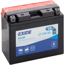 Аккумулятор EXIDE AGM 12 V 10 AH 150 A ETN 1 B0 / ETX12BS