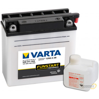 Аккумулятор VARTA FP 12V 6Ah 40A / 506011004