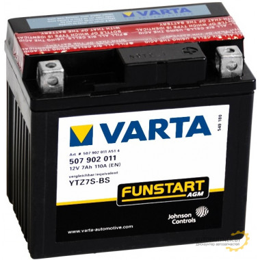 Аккумулятор VARTA AGM 12V 7Ah 110A / 507902011