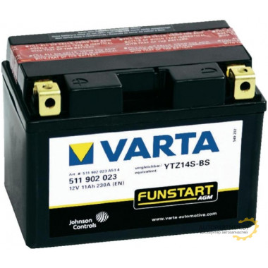 Аккумулятор VARTA 12 V 11Ah 230 A / 511902023