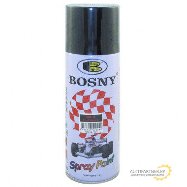 Краска акриловая черная BOSNY 400мл / BS4