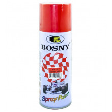 Краска акриловая красная BOSNY 400мл / BS6