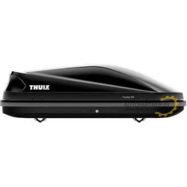 Бокс Thule Touring 100 139х90х40см, черный глянцевый, 2-х сторонний, для установки на багажни / 634101