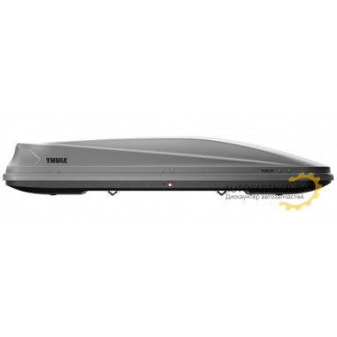 Бокс Thule Touring 700, 232х70х42см, титан aeroskin, 2-х сторонний, для устан. на багажник / 634700