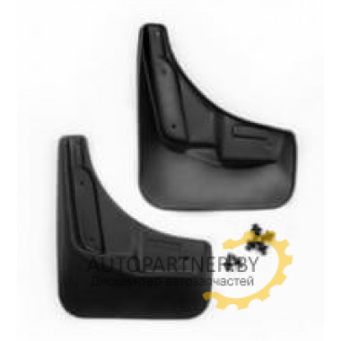 Брызговики передние AUTOFAMILY OPEL Zafira Tourer 2012 полиуретановые 2шт / ORIG.37.24.F14