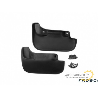 Брызговики задние FROSCH HONDA Accord 2008-2012 (седан) полиуретановые в пакете 2шт / NLF.18.11.E10