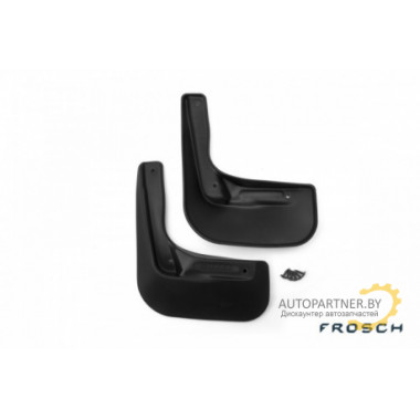 Брызговики задние FROSCH NISSAN Almera 2012 полиуретановые в коробке 2шт / FROSCH.36.40.E10