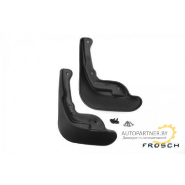 Брызговики передние FROSCH CITROEN C4 2011 (хэтчбек) полиуретановые в пакете 2шт / NLF.10.23.F11