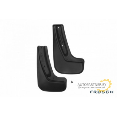 Брызговики задние FROSCH CHEVROLET Cobalt 2013 (седан) полиуретановые в пакете 2шт / NLF.08.21.E10