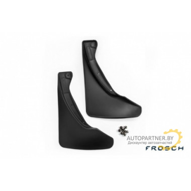 Брызговики задние FROSCH JEEP Grand Cherokee 2011-2013 полиуретановые в пакете 2шт / NLF.24.03.E13