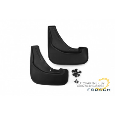 Брызговики передние FROSCH FORD Kuga 2013 (внедорожник) полиуретановые в пакете 2шт / NLF.16.23.F13