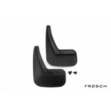 Брызговики задние FROSCH GEELY MK Cross  2010 (хэтчбек) полиуретановые в пакете 2шт / NLF.75.04.E11