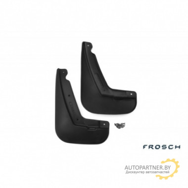 Брызговики передние FROSCH OPEL  Mokka 2012 (внедорожник) полиуретановые в пакете 2шт / NLF.37.30.F13