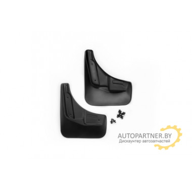Брызговики передние FROSCH MITSUBISHI Outlander 03/2014-02/2015 2016 (внедорожник) полиуретановые в коробке 2шт / FROSCH.35.29.F13