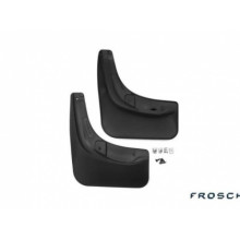 Брызговики задние FROSCH VW Tiguan 2007-2017 (внедорожник) полиуретановые в пакете 2шт / NLF.51.21.E13