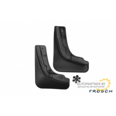 Брызговики передние FROSCH OPEL Zafira 2005 (минивэн)полиуретановые в пакете 2шт / NLF.37.09.F14