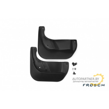 Брызговики передние FROSCH OPEL Astra J 2009 (хэтчбек) полиуретановые в пакете 2шт / NLF.37.23.F11
