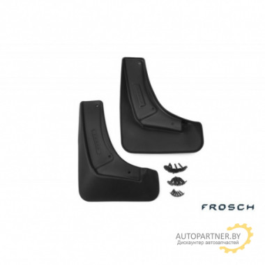 Брызговики передние FROSCH SUZUKI Grand Vitara 2008 полиуретановые в пакете 2шт / NLF.47.04.F13