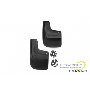 Брызговики передние FROSCH MAZDA 6 2007-2010 полиуретановые в пакете 2шт / NLF.33.02.F10