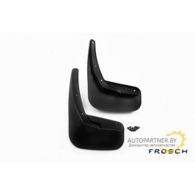 Брызговики задние FROSCH MAZDA 6 2012-2018 (седан/универсал) полиуретановые в пакете 2шт / NLF.33.24.E10