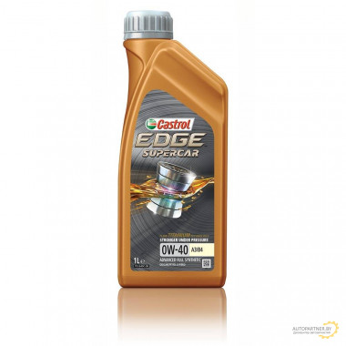Моторное масло CASTROL EDGE SUPERCAR 0W40 A3/B4 / 15B6C0 (1л)