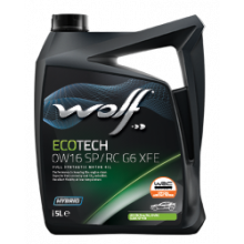 Моторное масло WOLF ECOTECH SP/RC G6 XFE 0W16 / 16152/5 (5л)