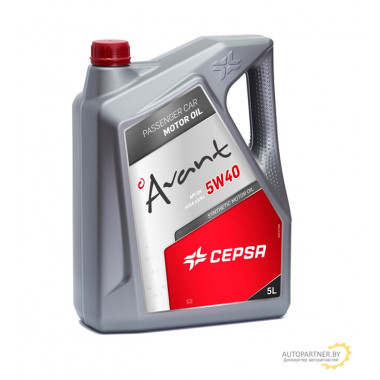 Моторное масло CEPSA AVANT 5W40 SYNT / 512653090 (5л)