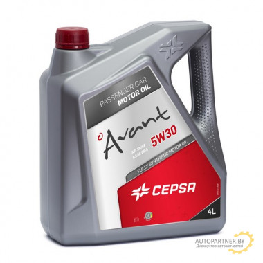 Моторное масло CEPSA AVANT 5W30 SYNT / 512663690 (4л)
