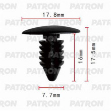 Клипса пластмассовая PATRON AMC, Chrysler, Daewoo, Dodge, Ford, GM, Opel / P37-0003