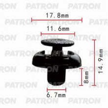 Клипса пластмассовая PATRON Lexus, Toyota / P37-0008