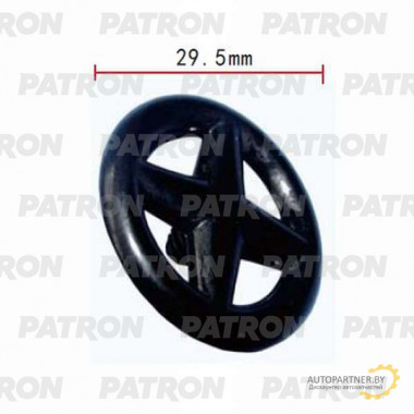 Клипса пластмассовая PATRON Infiniti, Nissan / P37-0027