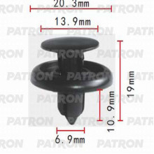 Клипса пластмассовая PATRON Honda, Lexus, Toyota / P37-0059