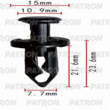 Клипса пластмассовая PATRON Ford, GM / P37-0063