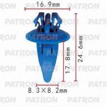 Клипса пластмассовая PATRON Lexus, Toyota / P37-0065