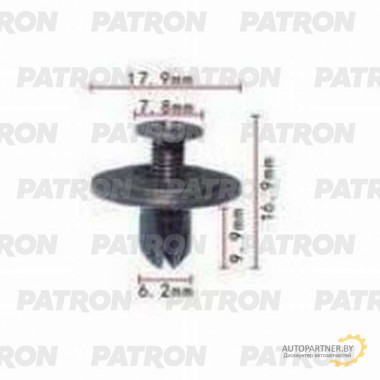 Клипса пластмассовая PATRON HONDA / P37-0072