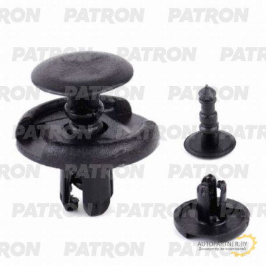 Клипса пластмассовая PATRON Acura, Honda / P37-0073