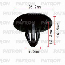 Клипса пластмассовая PATRON Lexus, Toyota / P37-0074