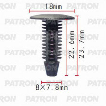 Клипса пластмассовая PATRON Lexus, Toyota / P37-0085