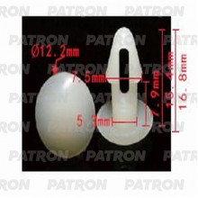 Клипса пластмассовая PATRON Mercedes без штока, / P37-0217