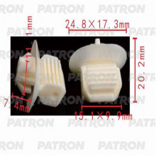 Клипса пластмассовая PATRON Audi, Seat, Skoda, Volkswagen / P37-0258