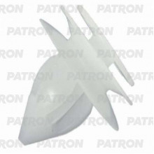Клипса пластмассовая PATRON обшивка двери (серая) MAZDA / P37-0277