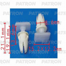 Зажим пластиковый PATRON Mercedes / P37-0284