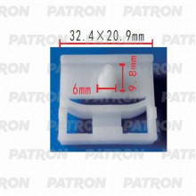 Зажим пластиковый PATRON BMW / P37-0296