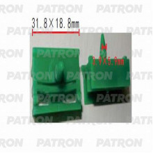 Зажим пластиковый PATRON BMW, Infiniti, Nissan / P37-0297