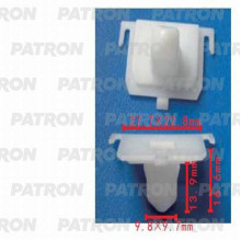 Зажим пластиковый PATRON Lexus,Toyota / P37-0306