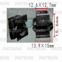 Зажим пластиковый PATRON Audi, Seat, Skoda, Volkswagen / P37-0323